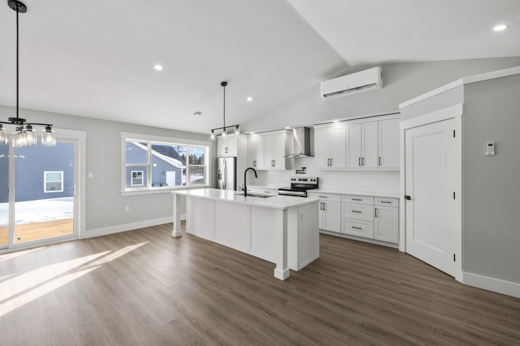 Modern kitchen interior in a Northumberland Group home